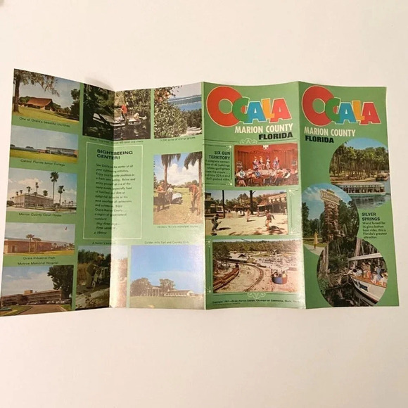 Vintage 1967 Ocala Marion County Florida Brochure Pamphlet Souvenir - Picture 5 of 10